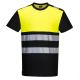 PORTWEST PW3 HI-VIS COTTON COMFORT CLASS 1 T-SHIRT S/S