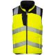 PORTWEST PW3 Hi-Vis Reversible Bodywarmer - Yellow/Black - Small