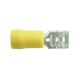 WOT-NOTS Wiring Connectors - Yellow - Female Slide-On 250 - 6.3mm - Pack of 2