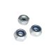 WOT-NOTS Self Locking Nuts - M6 x 1mm Pitch - Pack Of 4