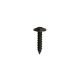 WOT-NOTS Screw Self Tap Flanged - 1/2in. x 10 Black - Pack of 6