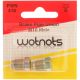 WOT-NOTS Brake Pipe Unions - Male M10 x 1 Pitch - Pack Of 2